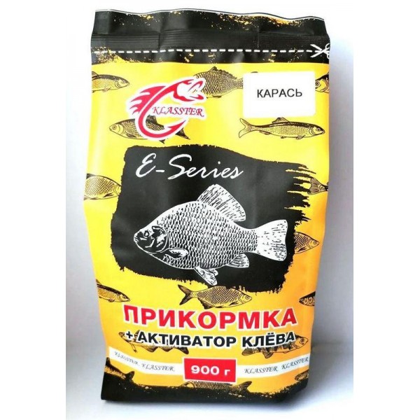 Прикормка для риболовлі KLASSTER E-SERIES 0,9 кг, карась