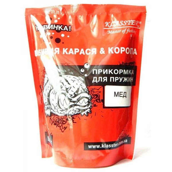 Пластилин сухой КLASSTER Убийца карася и карпа, 500г., мёд