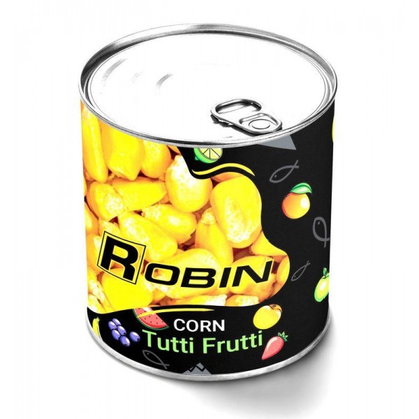 Наживка Кукуруза ROBIN ж/б 200мл., тутти-фрутти