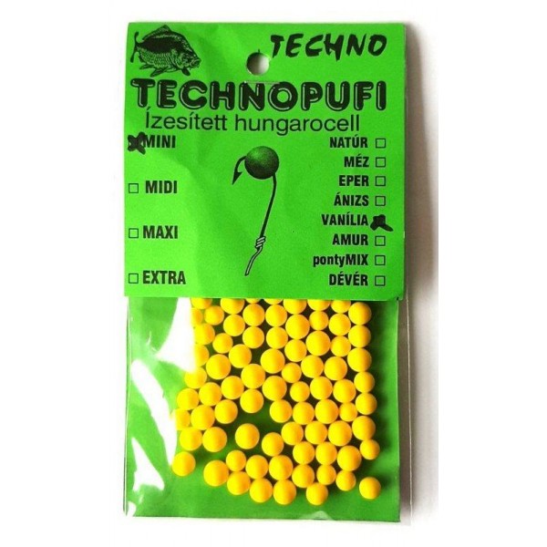 Techno pufi кульки пінопласту, міні (2-4мм), ваніль Techno pufi кульки пінопласту, міні (2-4мм), ваніль