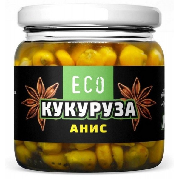 Наживка Кукуруза ECO ROBIN стекло 200г., анис