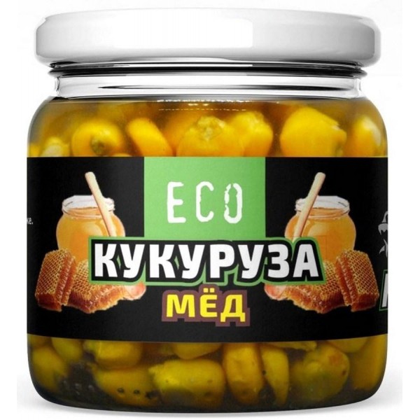 Наживка Кукуруза ECO ROBIN стекло 200г., мёд