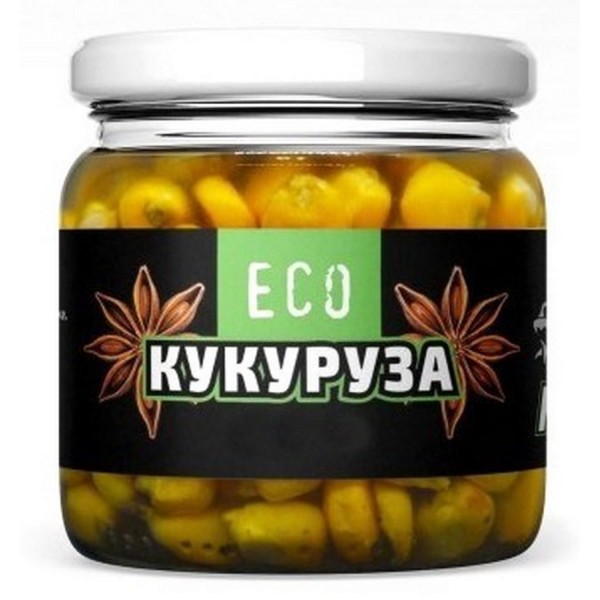 Наживка Кукурудза ECO ROBIN скло 200г., кріп Наживка Кукурудза ECO ROBIN скло 200г., кріп