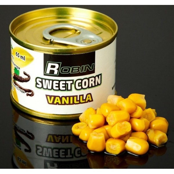 Наживка SWEET CORN ROBIN ж/б 65мл., ваниль