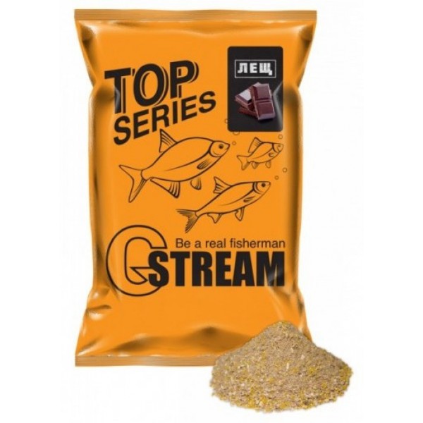 Прикормка для риболовлі, G.Stream Top Series, вага 1кг, смак Лещ шоколад