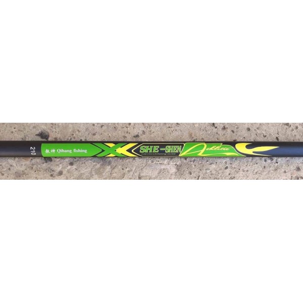 Ручка для підсака SHE-SHEN довжина телескопічна карбон, довжина 2,1м