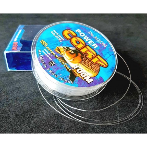 Рибальська волосінь DrAGON Power Carp, 100м., діаметр 0,40мм