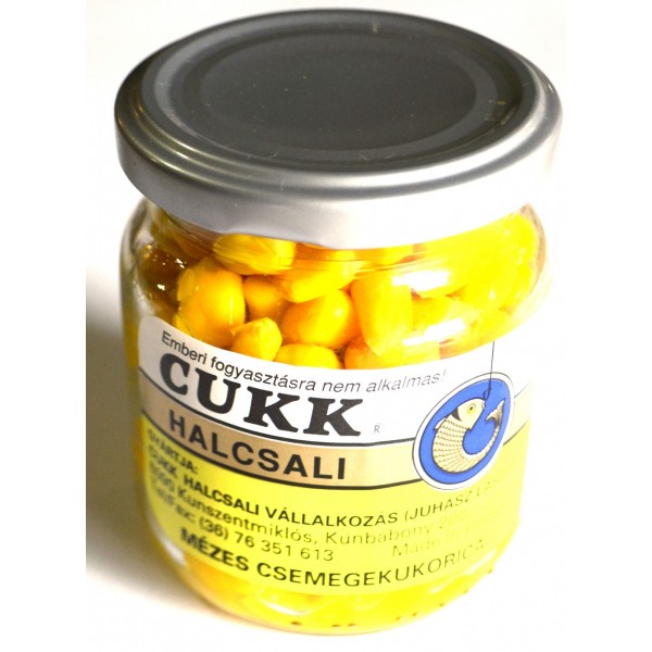 Наживка Суха кукурудза Cukk, 125г, мед