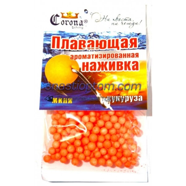 Корона, кульки пінопласту, міні, (4-6мм), кукурудза Корона, кульки пінопласту, міні, (4-6мм), кукурудза