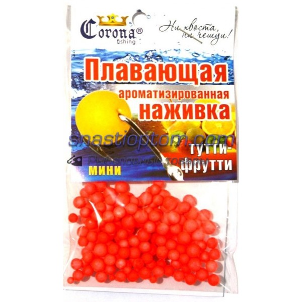 Корона, кульки пінопласту, міні, (4-6мм), тутті - фрутті Корона, кульки пінопласту, міні, (4-6мм), тутті - фрутті