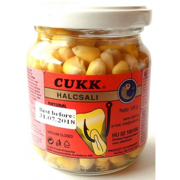 Кукурудза в сиропі Cukk, 220 мл, натур