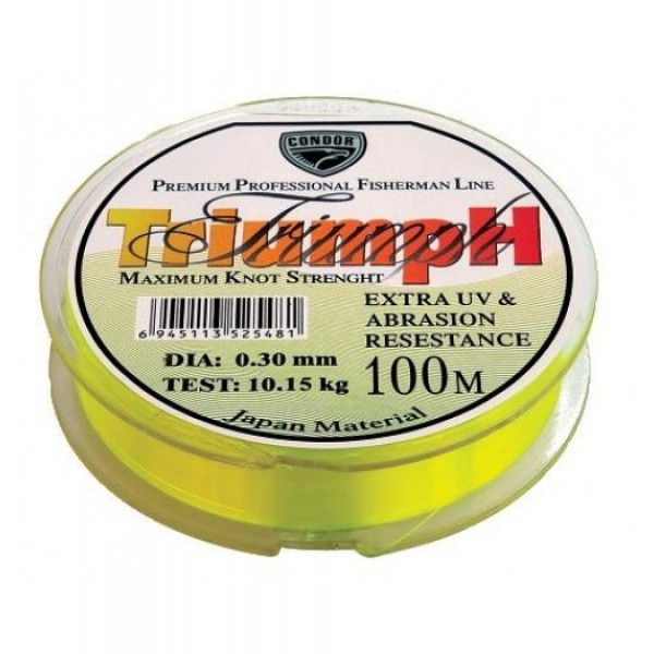 Леска рыболовная Condor Triumph, 100м, диаметр 0,45мм