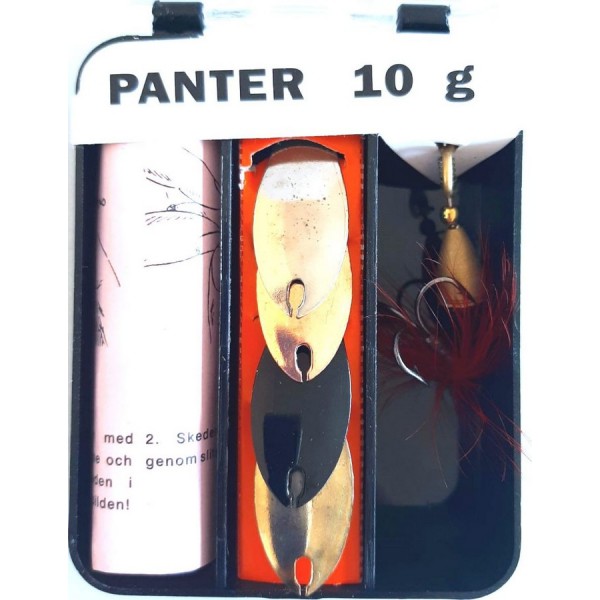 Набір блешень для лову спінінгом PANTER 10 г зі змінними пелюстками