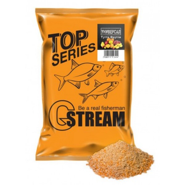 Рибальська підгодовування GStream TOP Series Універсал (тутті-фрутті), 1кг Рибальська підгодовування GStream TOP Series Універсал (тутті-фрутті), 1кг