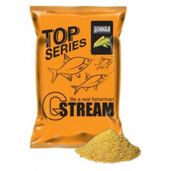 Рыболовная прикормка GStream TOP Series Донная (кукуруза), 1кг