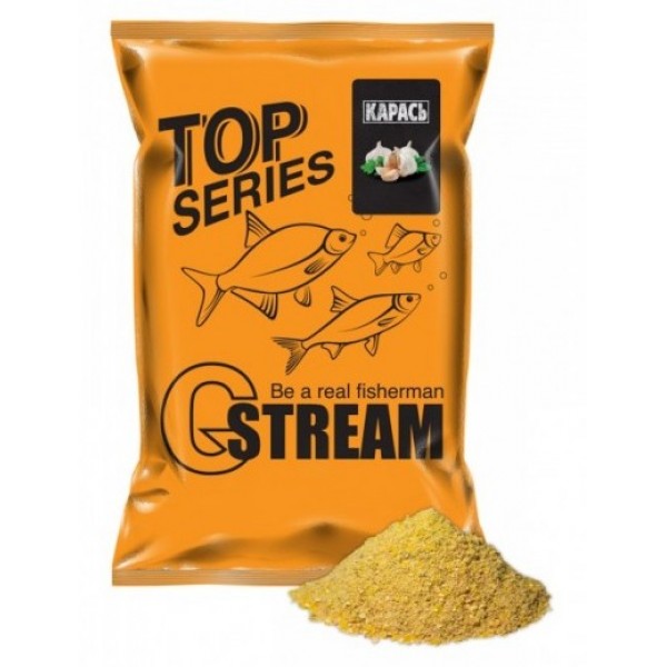 Рибальська підгодовування GStream TOP Series Карась (часник), 1кг