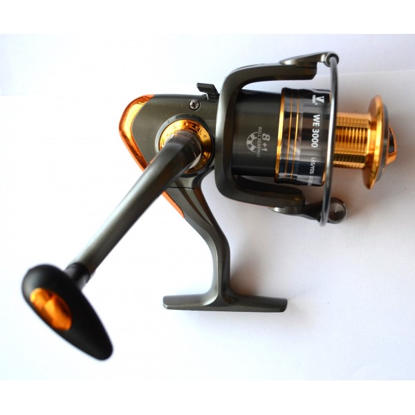 Котушка Вайнер WE 3000, для спінінга, 8+1 подш.