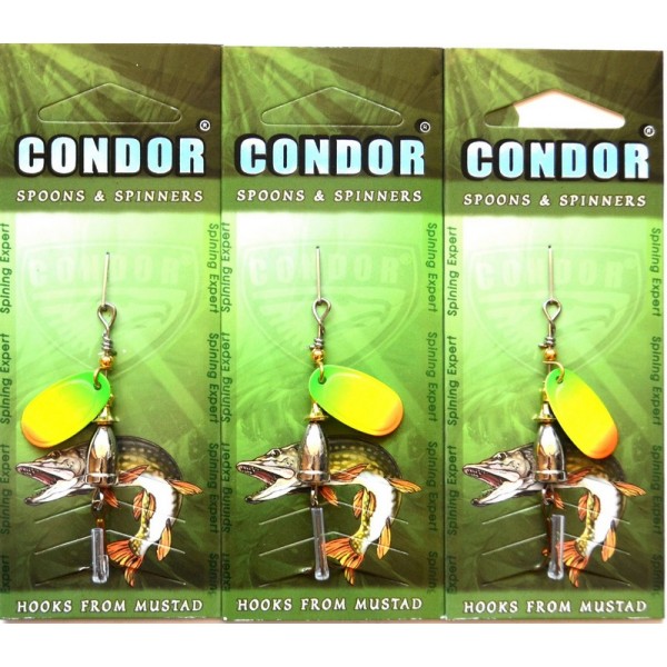 Блешня-вертушка Condor, колір 187, 4г