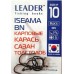 Гачки для риболовлі Leader ISEAMA BN, № 10 (8шт.) Гачки для риболовлі Leader ISEAMA BN, № 10 (8шт.)