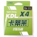 Шнур KDL X4 SUPER PE LINE multicolor, 100м, диаметр 0,42мм Шнур KDL X4 SUPER PE LINE multicolor, 100м, диаметр 0,42мм