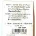 Мормишка вольфрамова Carpe Diem Крапля з вушком кр. № 16 5шт Gold 3mm 0,4 g 016-030-1