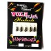 Вольфрамовая мормышка Carpe Diem Суперличинка кр.№18 Black 3mm 0,4g 039-030-1